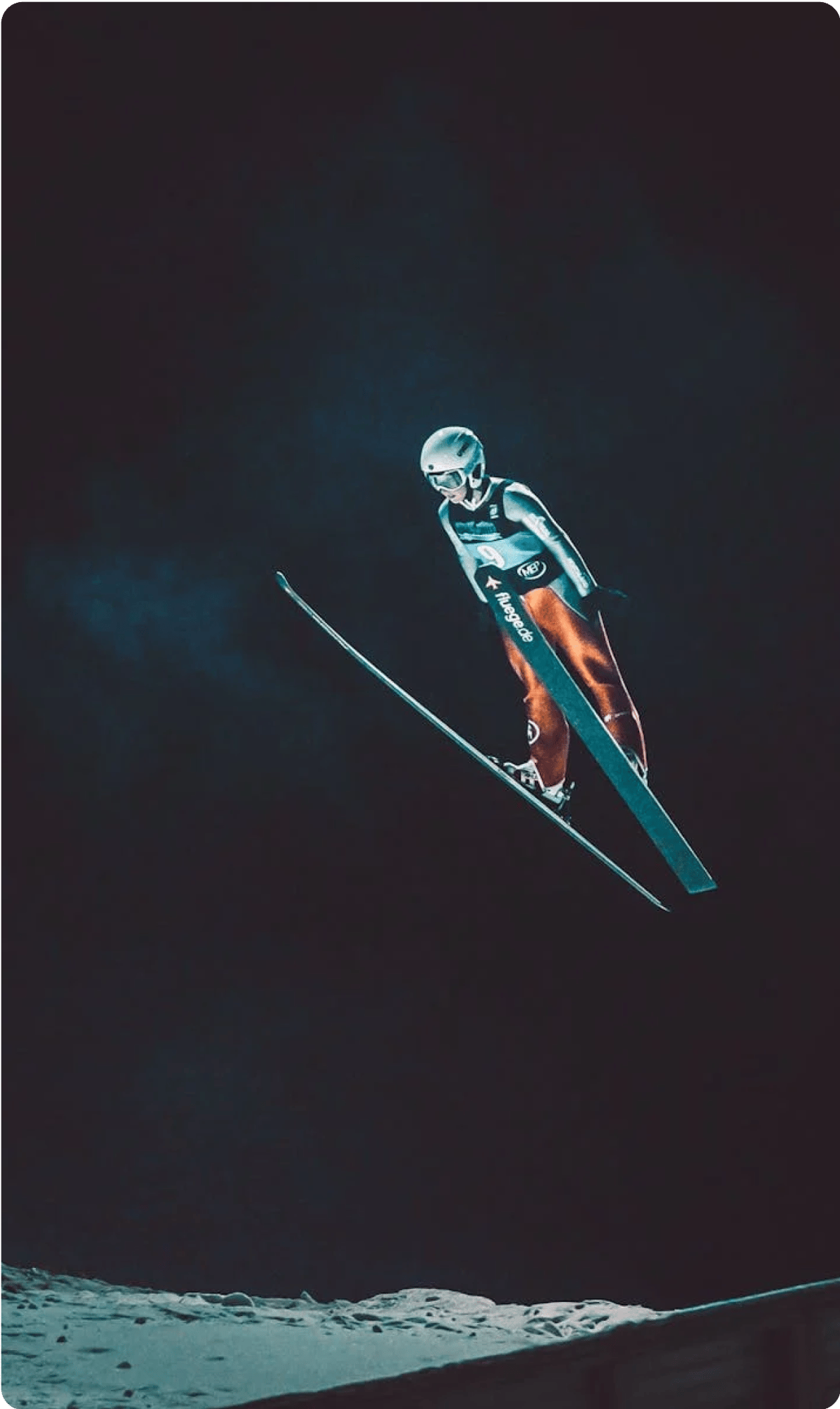 Ski flying