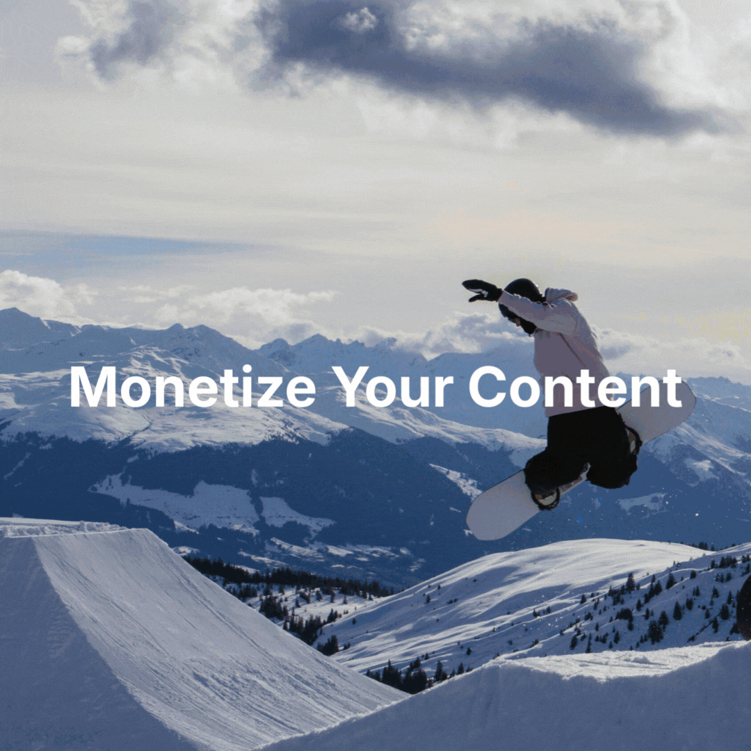 Ways to monetize athlete content Ontheside